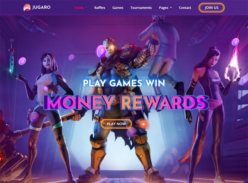 HTML5大气自适应紫色卡牌游戏官网源码 HTML5大气自适应紫色卡牌游戏官网源码