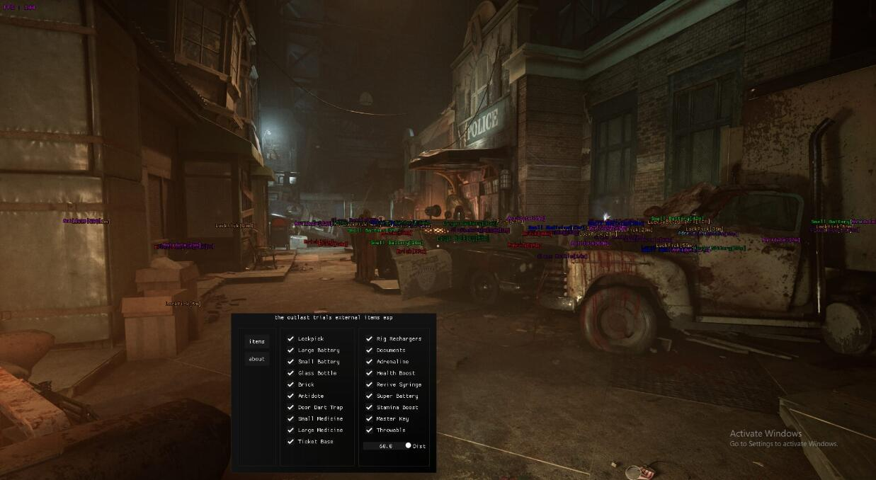 《逃生：试炼》 外部单板物品透视-腾渊科技论坛