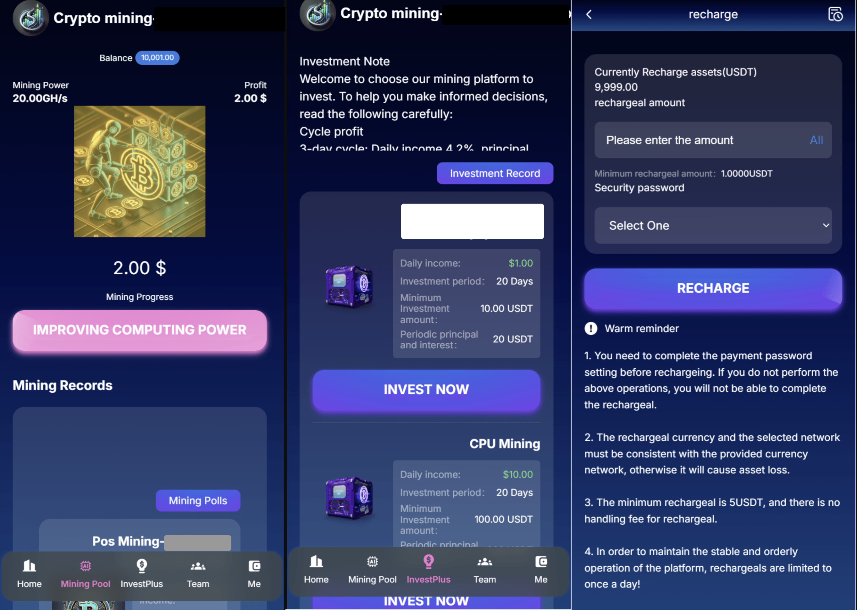 英文投资理财源码挖矿源码投资理财系统源码-腾渊科技论坛
