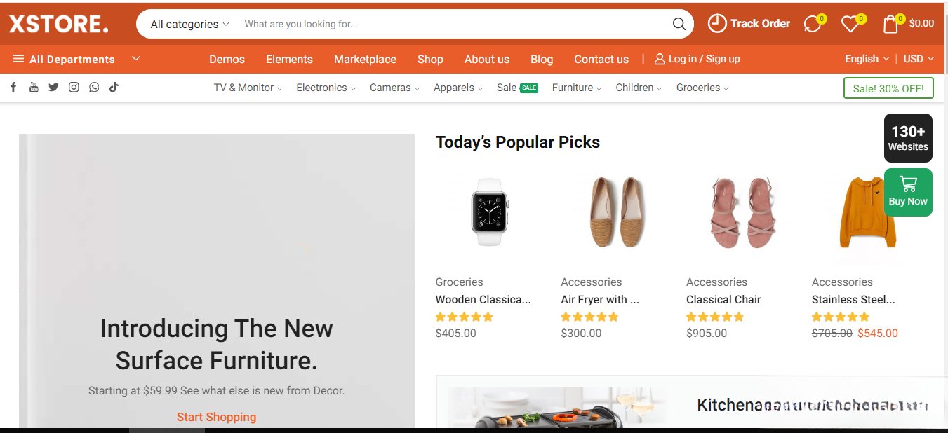WordPress主题–Xstore v9.5.1 Woocommerce主题 破解版下载-腾渊科技论坛