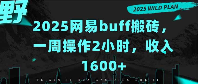 2025网易buff搬砖，一周操作2小时，收入1600+-腾渊科技论坛