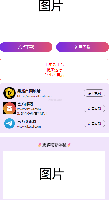 2024首发最火的软件宣传单页源码-腾渊科技论坛