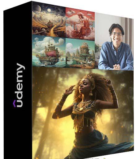 MidjourneyAI绘画艺术生成的大师级写作提示指南教程-8节视频课-中英字幕-腾渊科技论坛