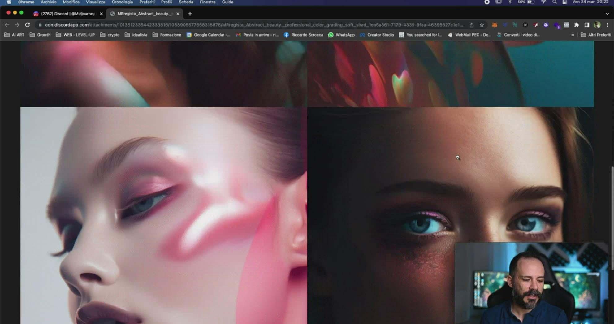 图片[5]-Midjourney AI人工智能创建和销售令人惊叹的海报教程-10节课-中英字幕-腾渊科技论坛
