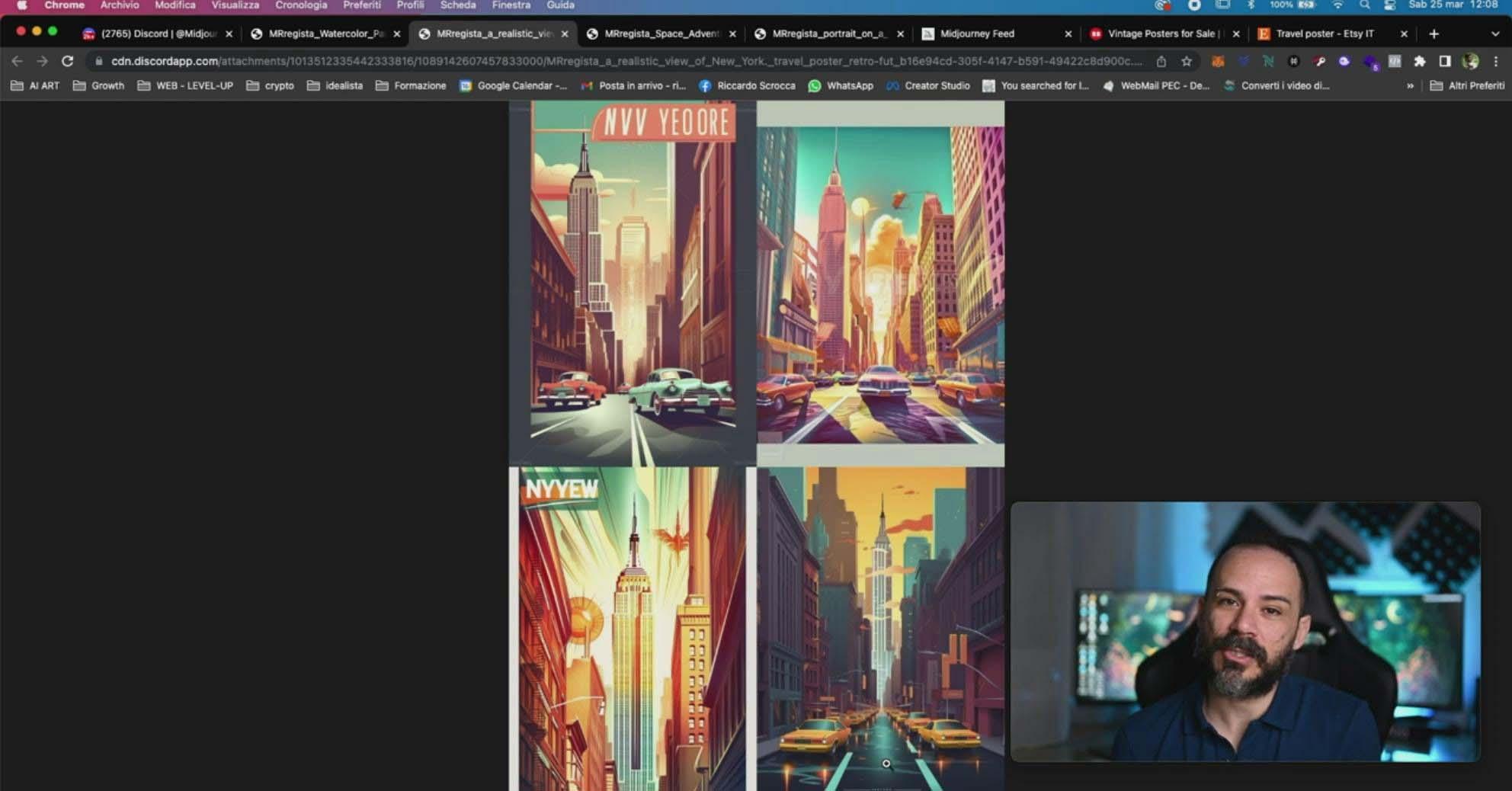 图片[10]-Midjourney AI人工智能创建和销售令人惊叹的海报教程-10节课-中英字幕-腾渊科技论坛