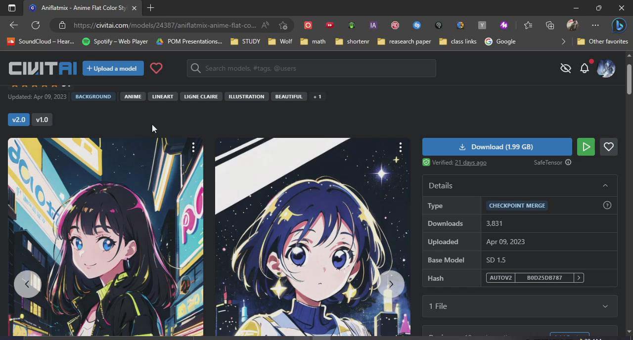 图片[1]-利用Stable Diffusion创建动漫艺术图像使用AI绘画赚钱-中英字幕-腾渊科技论坛