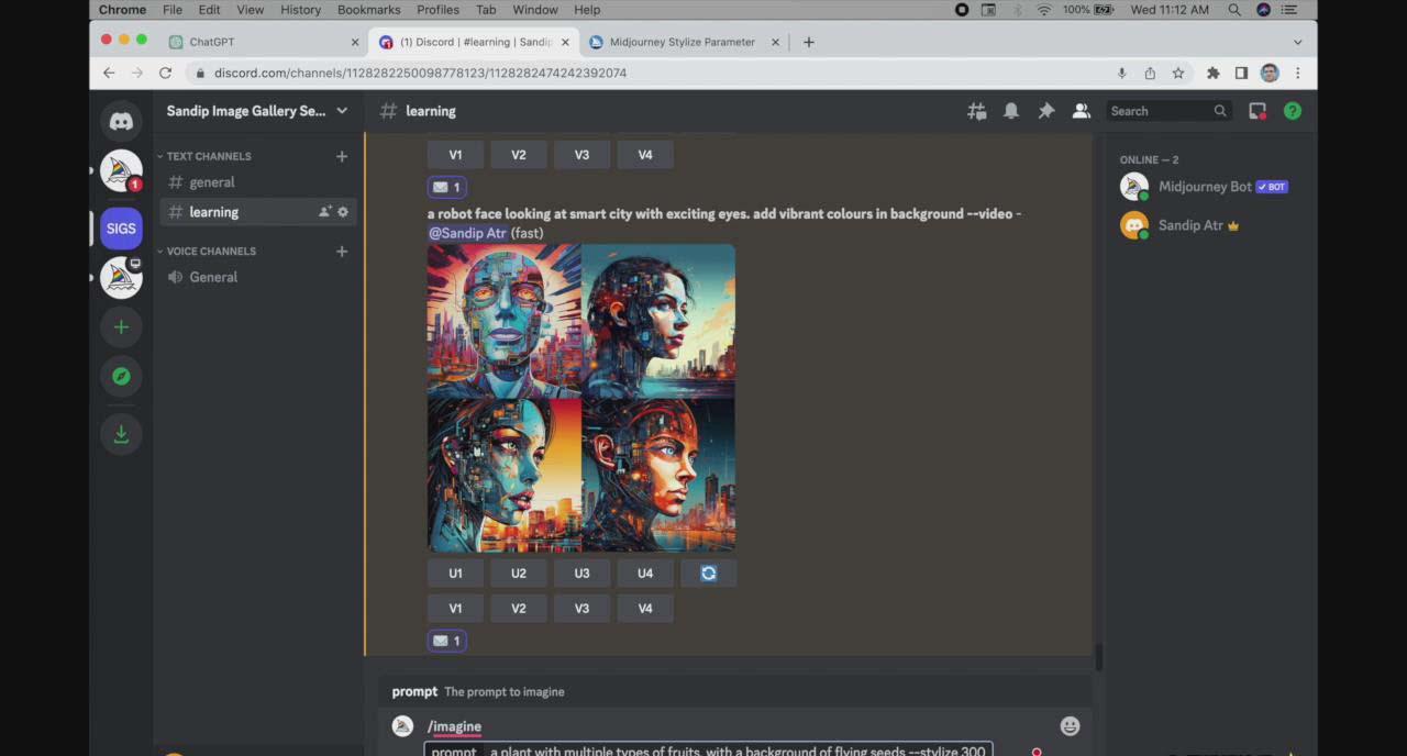 图片[2]-ChatGPT4 和 MidJourney AI 绘画聊天革命性指南教程-33节视频课-中英字幕-腾渊科技论坛