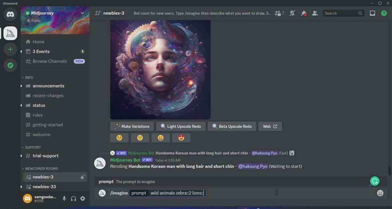 Midjourney AI人工智能艺术图片从入门到高级创作教程-33节课-中英字幕-腾渊科技论坛