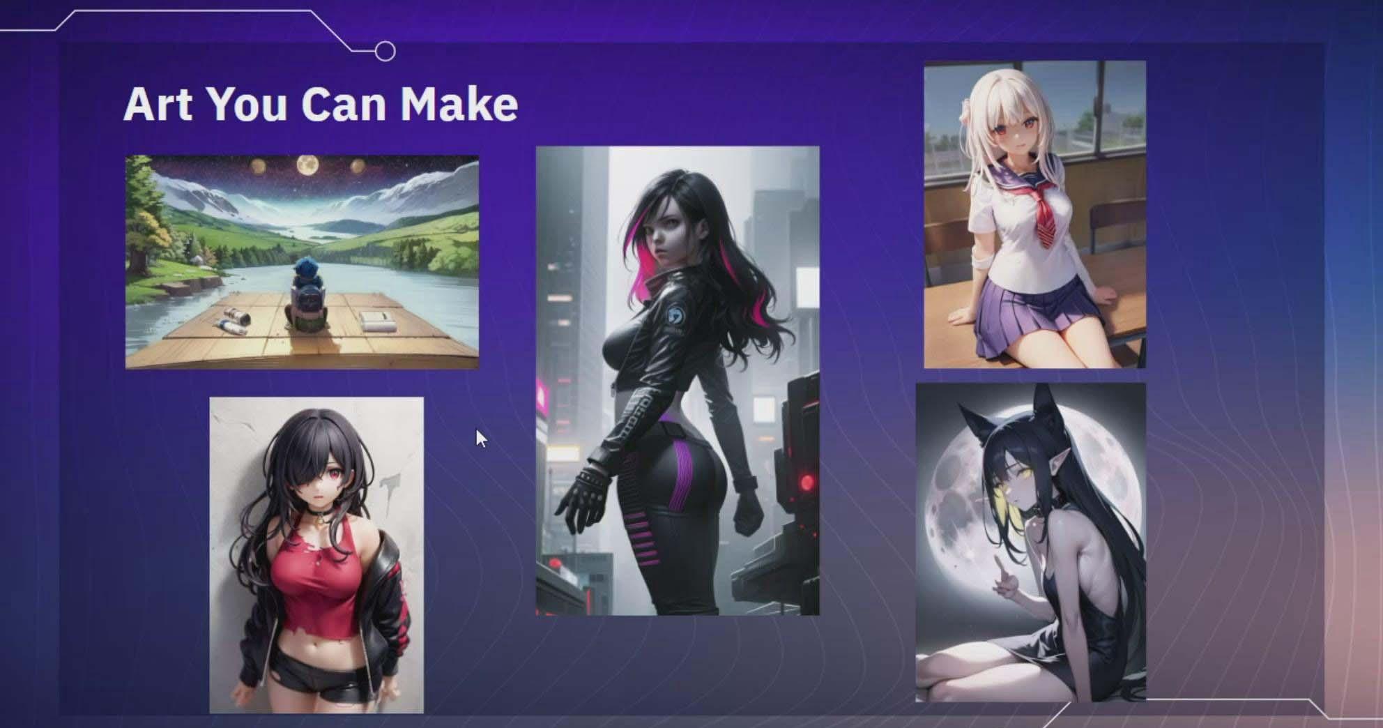 图片[2]-利用Stable Diffusion AI人工智能生成动漫艺术分步教程-14节课-中英字幕-腾渊科技论坛