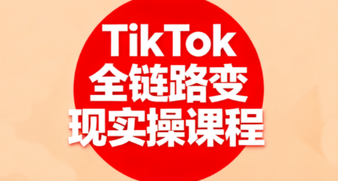小杨老师·TikTok全链路变现实操课程-腾渊科技论坛