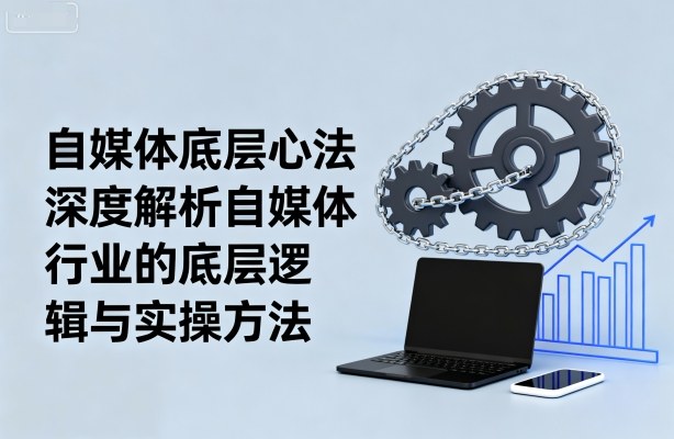 自媒体底层心法,深度解析自媒体行业的底层逻辑与实操方法