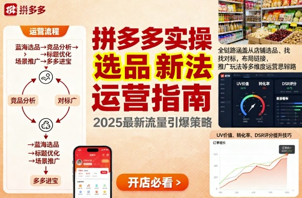 王校长9月12拼多多实操新玩法,全链路涵盖从店铺选品、找对标,布局链接,推广玩法等多维度运营思路-腾渊科技论坛