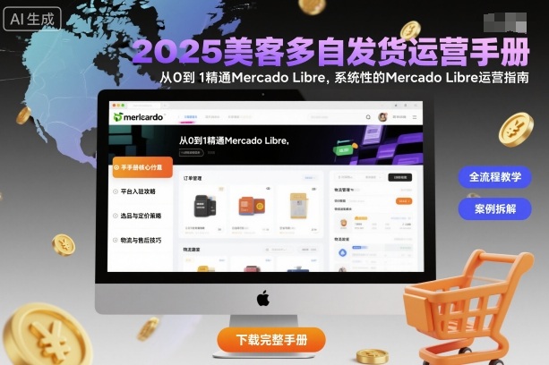 2025美客多自发货运营手册:从0到1精通Mercado Libre,系统性的Mercado Libre运营指南-腾渊科技论坛