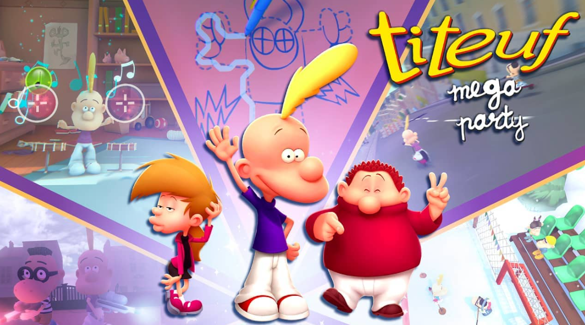 《坏小子迪德夫大派对 Titeuf Mega Party》Switch英文版NSP下载 – 含1.2.0补丁-腾渊科技论坛