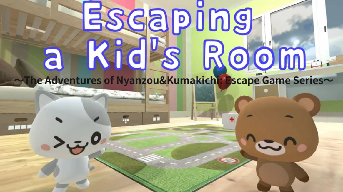《逃离婴儿房 Escaping a Kid’s Room～The Adventures of Nyanzou&Kumakichi: Escape Game Series～》Switch英日文版NSZ下载-腾渊科技论坛