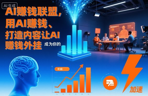 AI賺钱联盟，用AI賺钱、打造内容让AI成为你的賺钱外挂-腾渊科技论坛