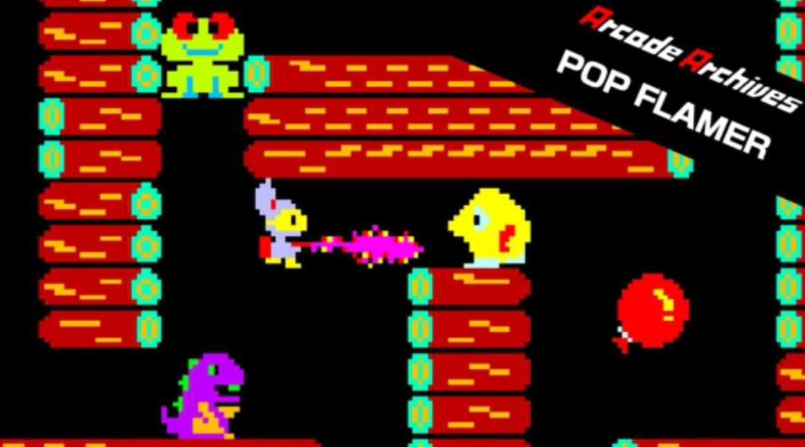 《街机：POP火焰 Arcade Archives POP FLAMER》Switch英文版NSP下载-腾渊科技论坛