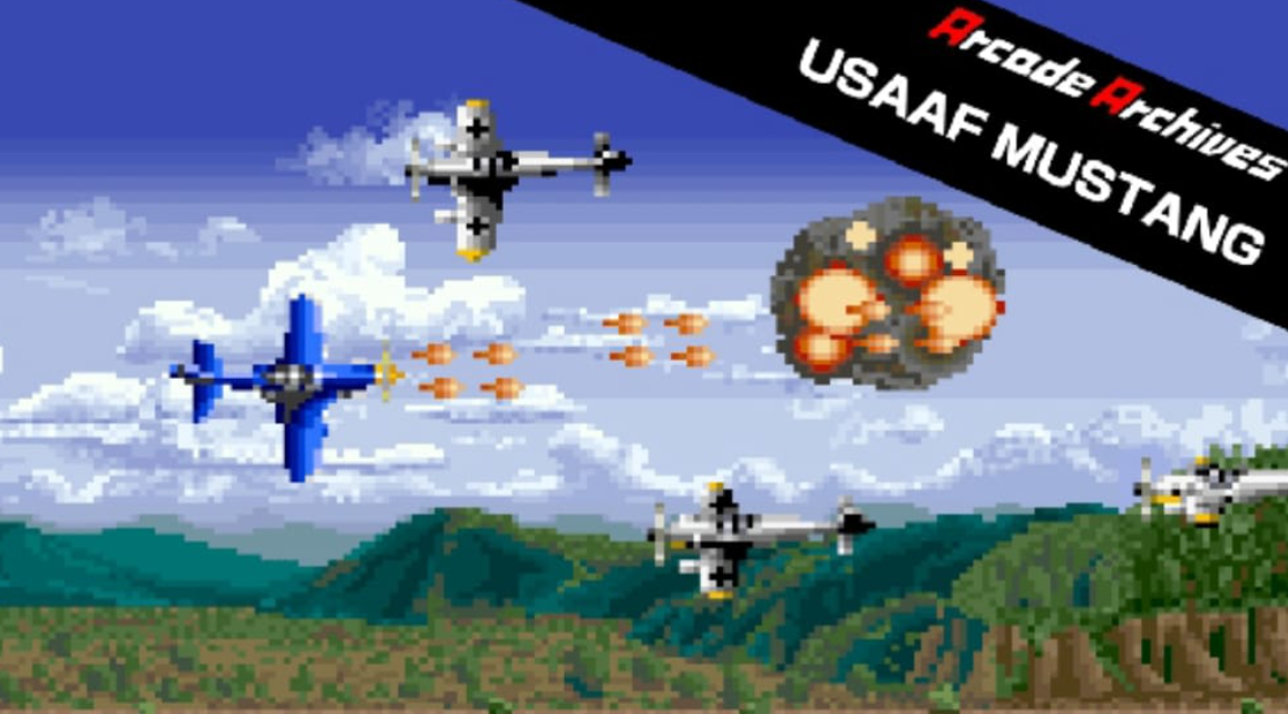 《街机:野马战机 Arcade Archives USAAF MUSTANG》Switch英文版NSP下载-腾渊科技论坛