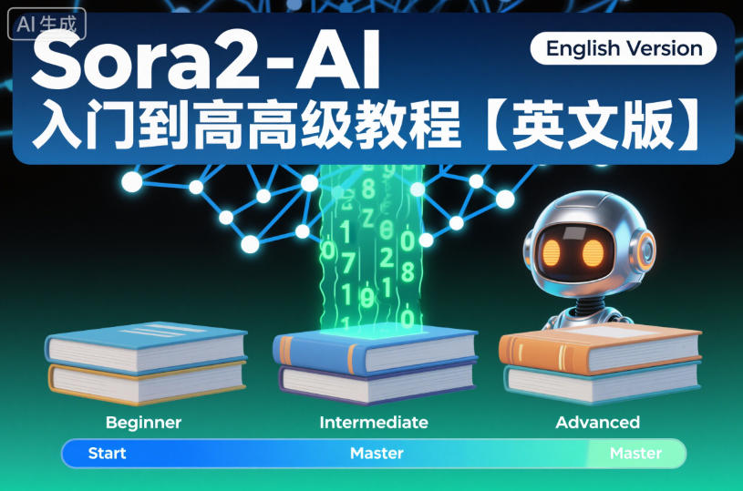 Sora2-AI入门到高级教程【英文版】-腾渊科技论坛
