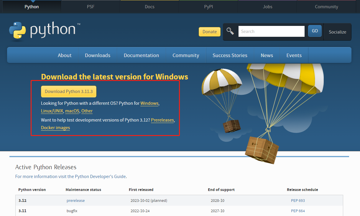 windows python fork-腾渊科技论坛