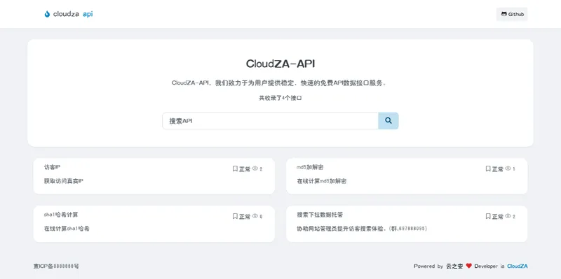 CloudZA(开源API接口管理系统源码)-腾渊科技论坛