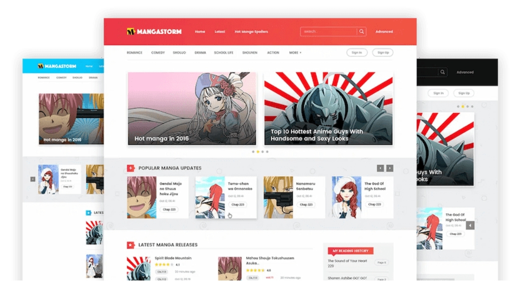 Madara 2.2.2.1主题源码 响应式WordPress漫画小说主题模板-腾渊科技论坛