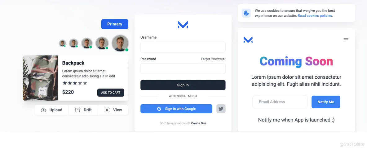 Meraki UI(基于Tailwind CSS构建的开源前端组件库)-腾渊科技论坛