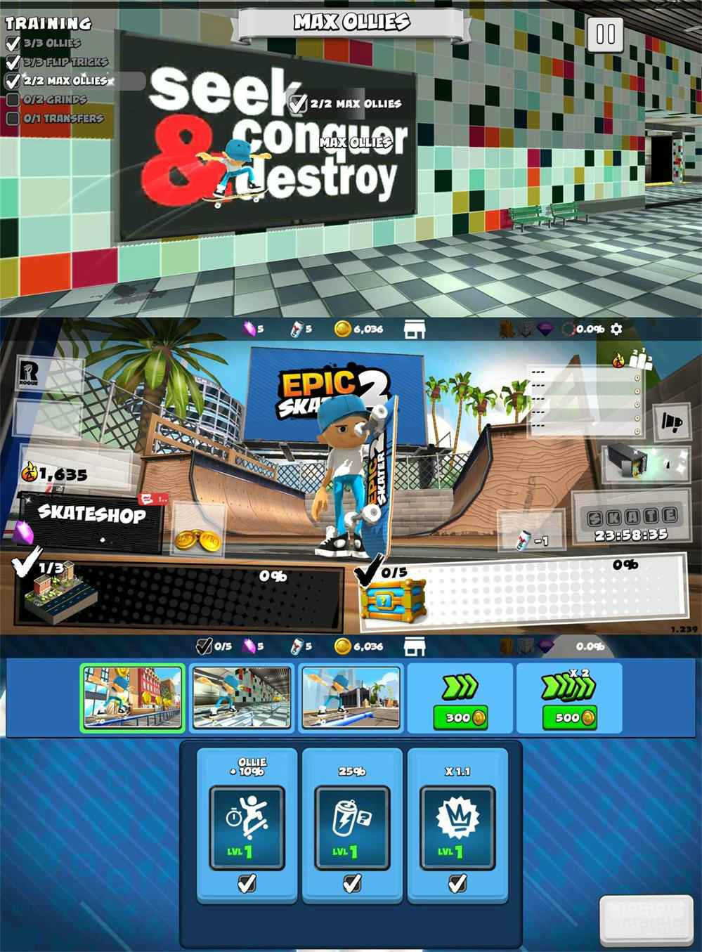 特技滑板游戏 史诗滑板2-腾渊科技论坛