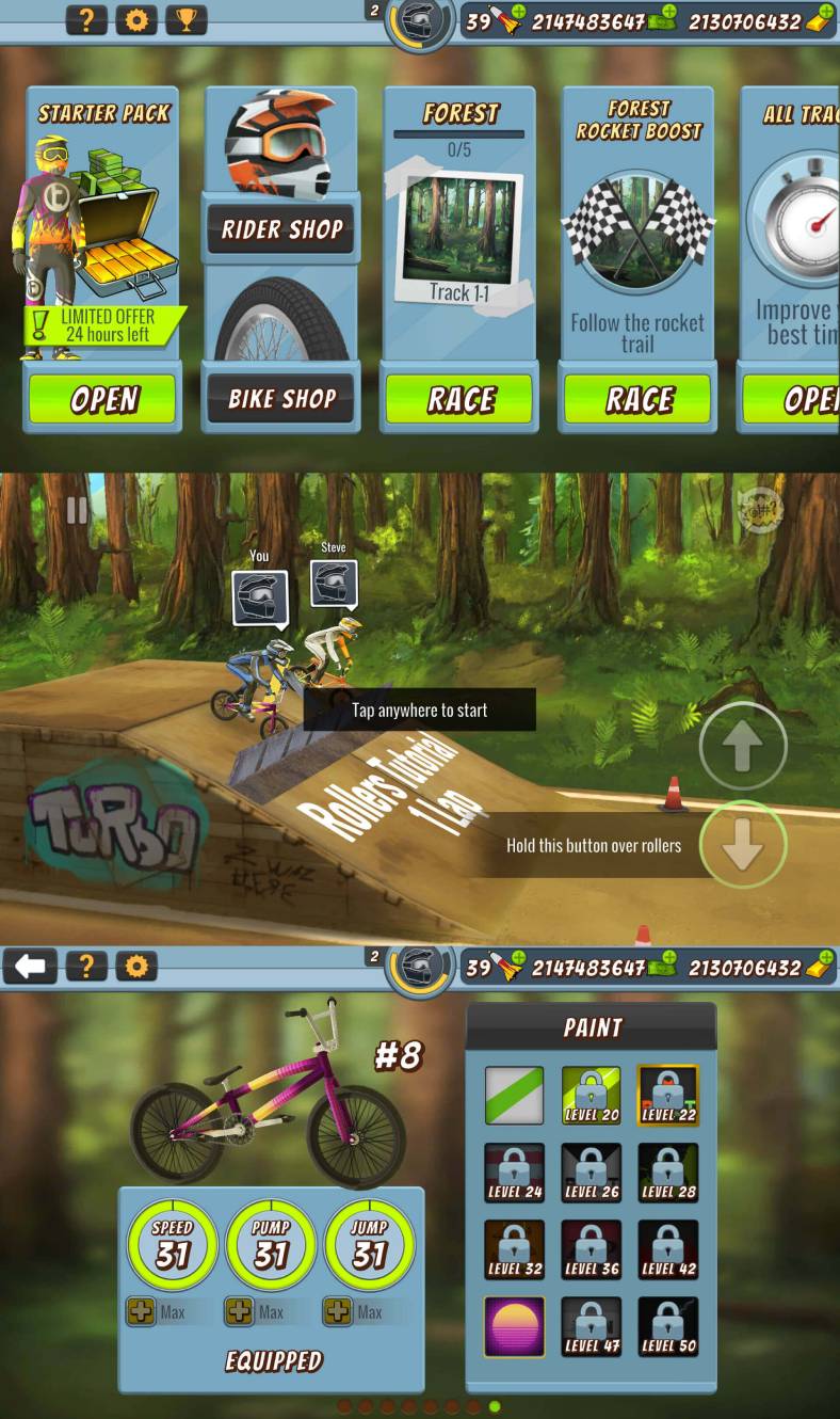 疯狂自行车2无限金币版本-腾渊科技论坛