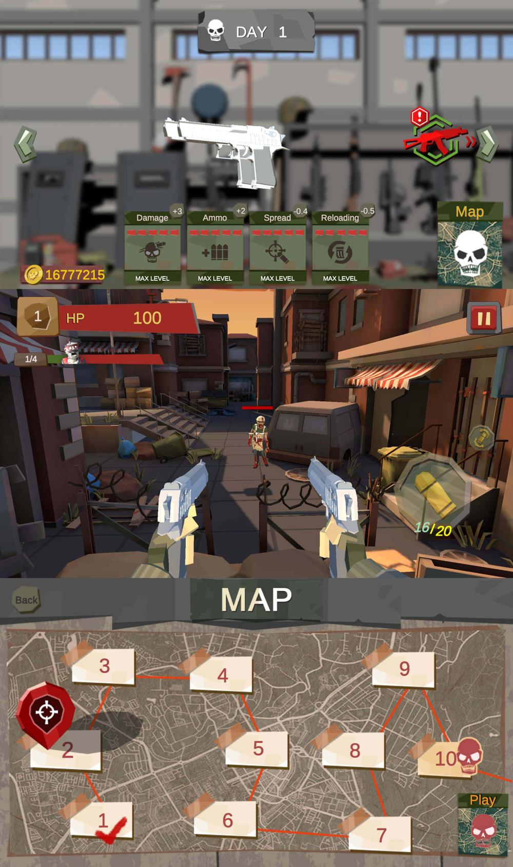 第一人称射击游戏 僵尸大战-腾渊科技论坛