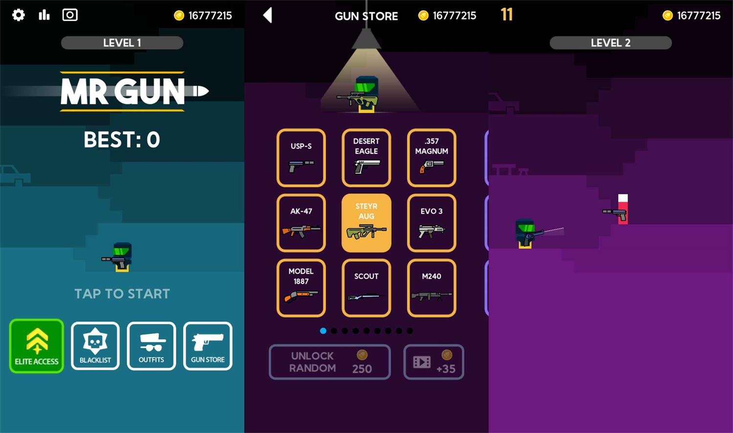 射击闯关游戏 神枪手先生-腾渊科技论坛