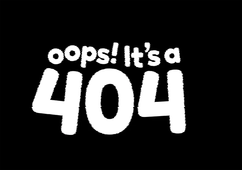 文字抖动动画特效404错误页面HTML源码-腾渊科技论坛