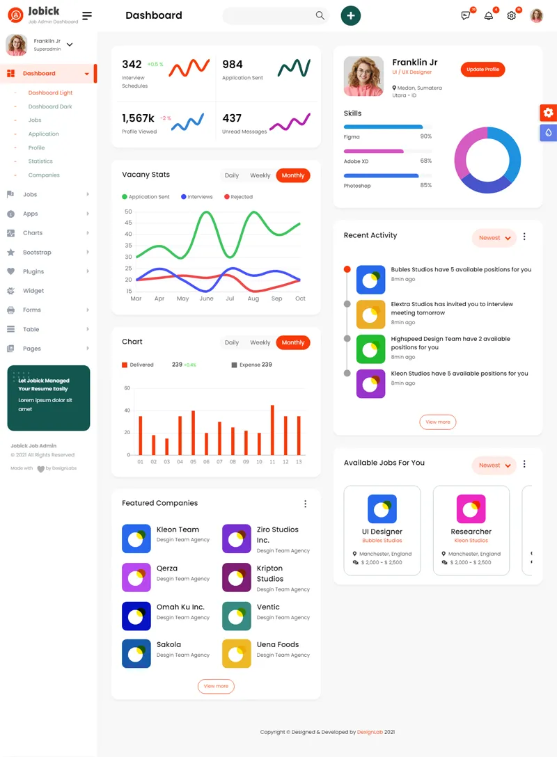 Bootstrap大气OA系统后台管理模板-腾渊科技论坛