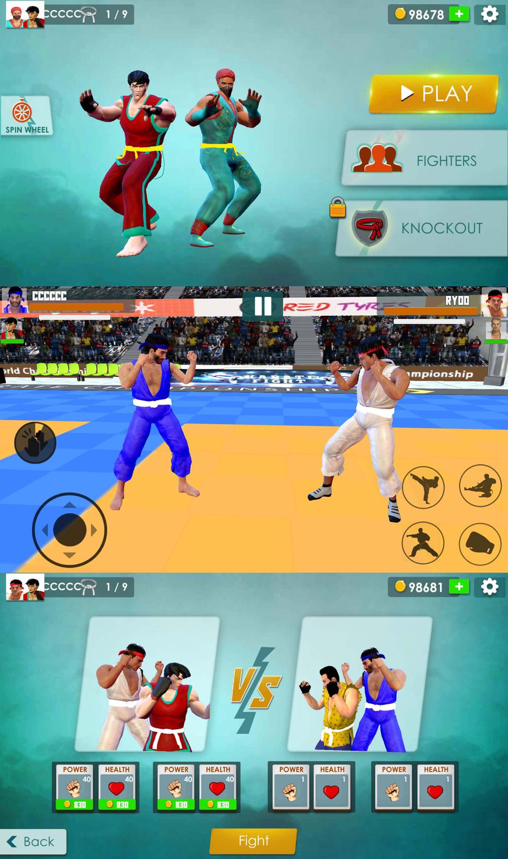 闯关格斗游戏 空手道格斗-腾渊科技论坛