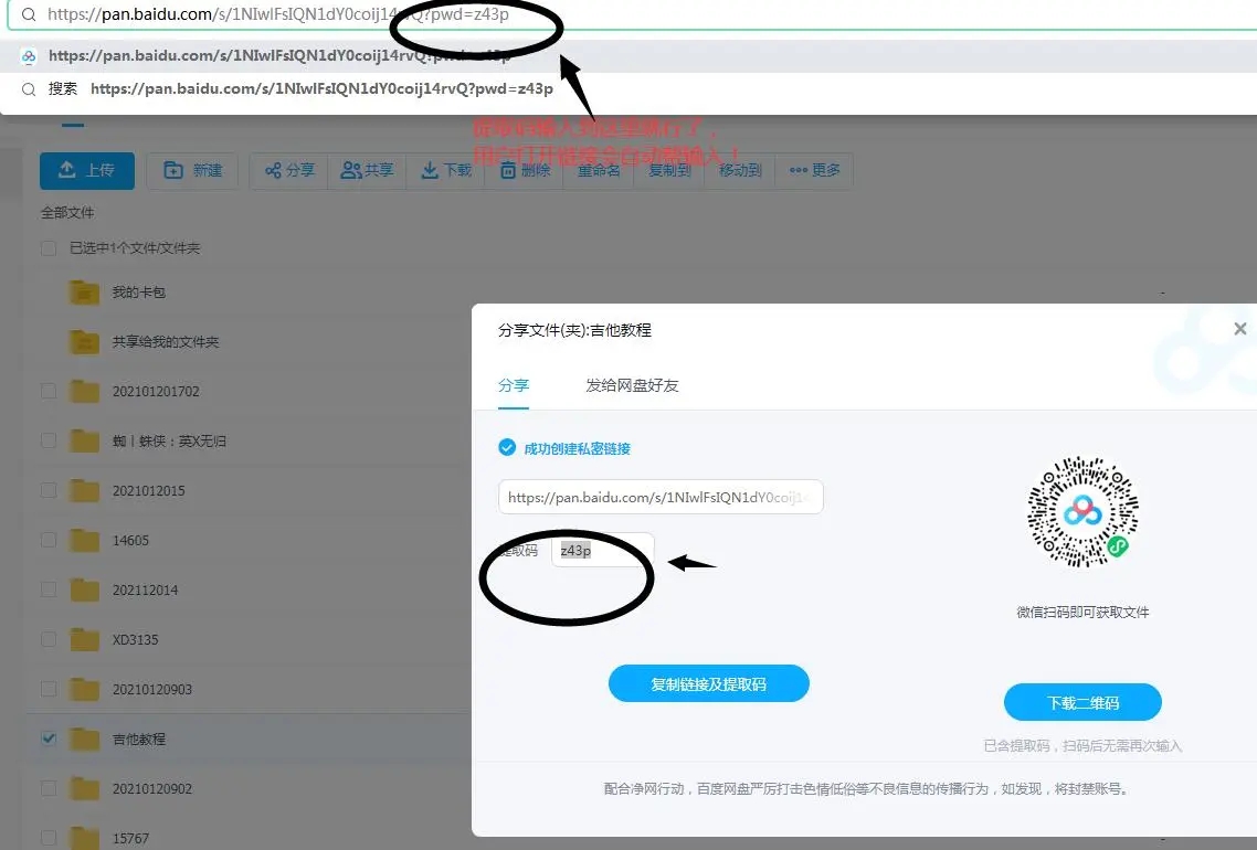 一段代码取消百度网盘密码-腾渊科技论坛